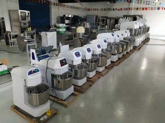 Projetos de equipamento de cozinha de padaria Profissional Pequena Capacidade Misturador de massa de pão Sprial