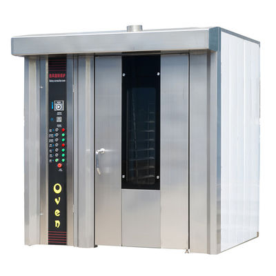 Equipamento de alimentação Fornecedor de panificação queimador automático de gás forno de rack rotativo com forno rotativo de frango