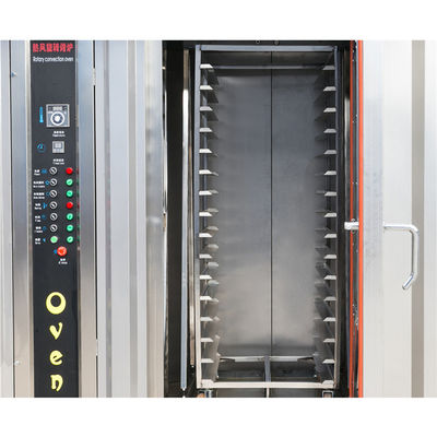 Equipamento de alimentação Fornecedor de panificação queimador automático de gás forno de rack rotativo com forno rotativo de frango