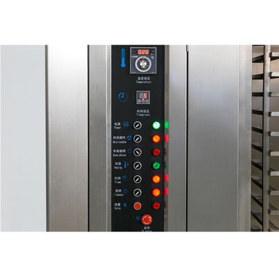 Equipamento de alimentação Fornecedor de panificação queimador automático de gás forno de rack rotativo com forno rotativo de frango