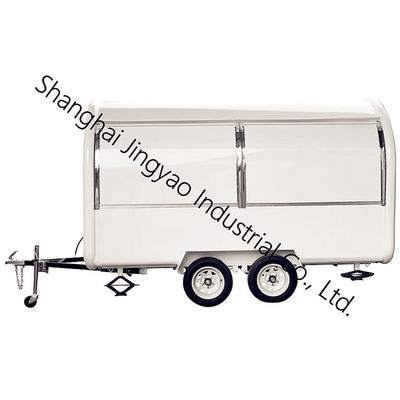 Caminhão de alimentação móvel ao ar livre Trailer de concessão para máquina de sorvete de sorvete
