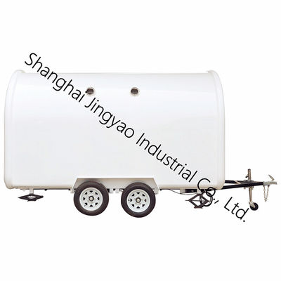 Caminhão de alimentação móvel ao ar livre Trailer de concessão para máquina de sorvete de sorvete