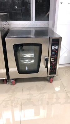Forno de convecção industrial de gás de transporte comercial de 120 kg para assar pão e pizza