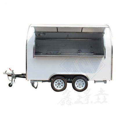 Voltagem 1500W caminhão elétrico reboque móvel com cozinha completa e refrigeração