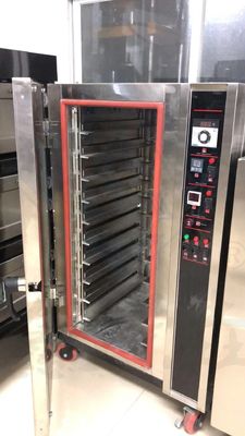 Forno de convecção elétrica comercial de 250 kg de capacidade adequado para cozimento em grande escala