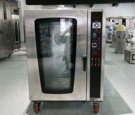 Forno de convecção elétrica comercial de 250 kg de capacidade adequado para cozimento em grande escala