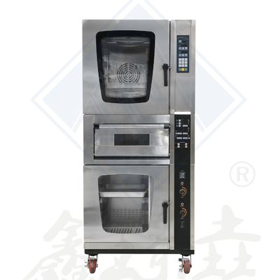 Forno de convecção elétrico comercial controlado por computador para cozimento de trigo em domicílio
