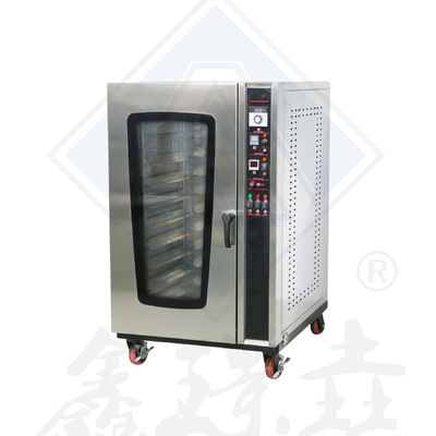 Forno de convecção elétrico comercial controlado por computador para cozimento de trigo em domicílio