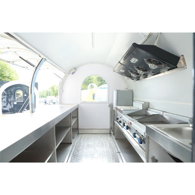 Aplicação de snack food 220/300/400/500x200x235cm Design Coffee Donuts Food Truck móvel