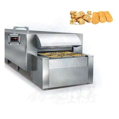 Máquina de fabricação de biscoitos industriais para o processo de fabricação de biscoitos moles e duros