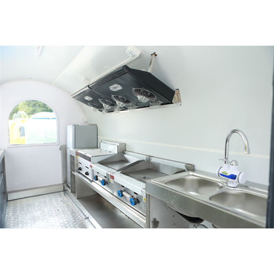 Aplicação de snack food 220/300/400/500x200x235cm Design Coffee Donuts Food Truck móvel