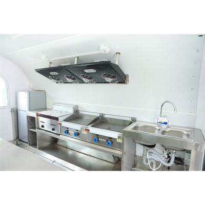 Aplicação de snack food 220/300/400/500x200x235cm Design Coffee Donuts Food Truck móvel