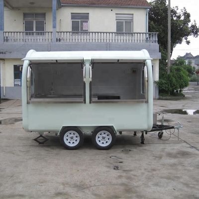 Airstream Food Trucks Trailer de comida móvel Perfeito para sorvete e lanches de cachorro quente