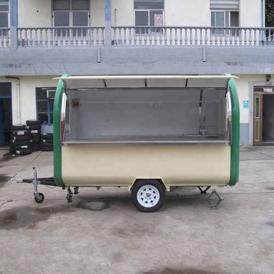 Airstream Food Trucks Trailer de comida móvel Perfeito para sorvete e lanches de cachorro quente