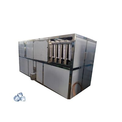 500 kg de capacidade de armazenamento de gelo grande 3 toneladas 5 toneladas máquina de gelo de cubo para a sua conveniência