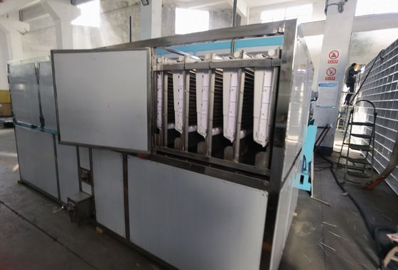 500 kg de capacidade de armazenamento de gelo grande 3 toneladas 5 toneladas máquina de gelo de cubo para a sua conveniência
