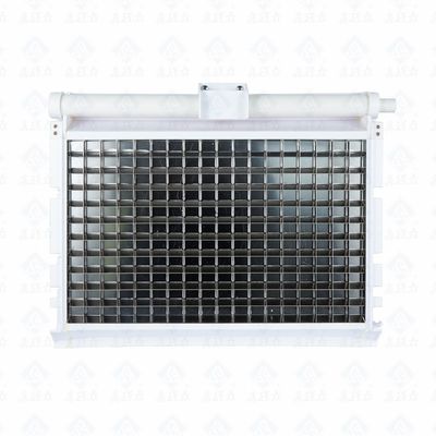 Evaporador para fabricação de cubos de gelo com material e desempenho de cobre