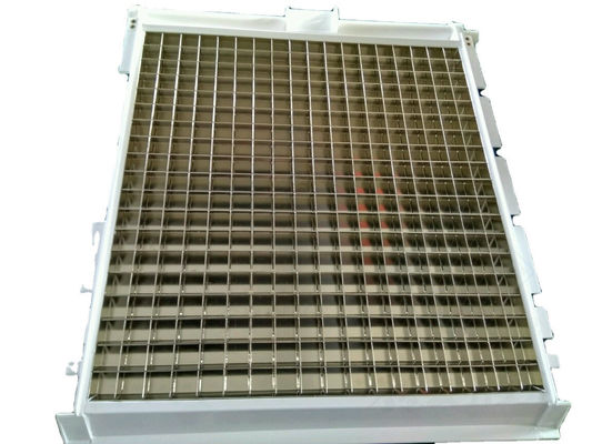 500 kg por dia Evaporador de cubos de gelo de alta produtividade com grelha quadrada de cobre Tamanho 22*22*22