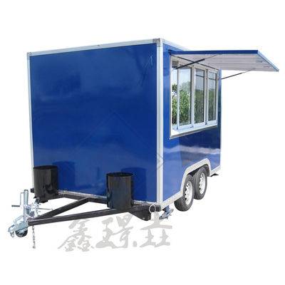 110V/220V/380V Voltagem Carga Pesada Mobile Catering Food Trailer Best Buy Street Vending