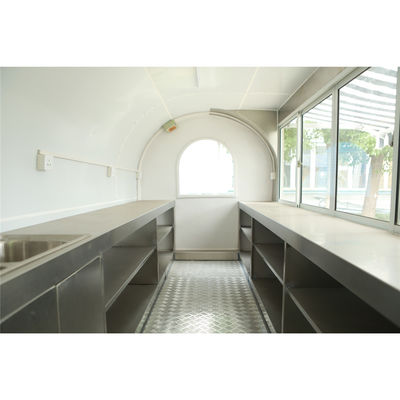 2300*1650*2300mm Caravana de alimentos Vida útil longa Carrinho de compras