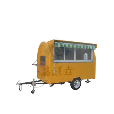 Hot Food Street Mobile Kitchen Trailer O Último Solução de Bike de Snack Food
