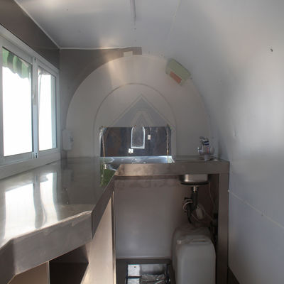 Hot Food Street Mobile Kitchen Trailer O Último Solução de Bike de Snack Food