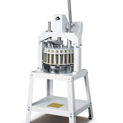 Máquina de divisão e arredondamento manual de massa com água como matéria-prima