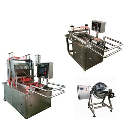 Máquina automática de fabricação de doces para linha de produção de geleia de doces gomosa