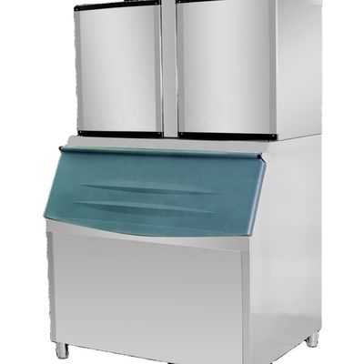Fabricante de cubos de gelo Refrigerador de água ou ar Máquina de cubos de gelo automática combinada comercial