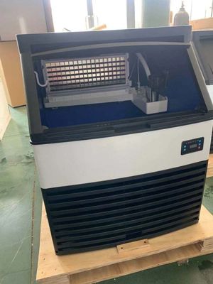 Máquinas automáticas de fabricação de blocos de gelo de aço inoxidável 304 para pequenas casas limpas