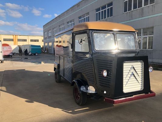 Caminhão elétrico de distribuição de alimentos de alta capacidade Trailer de venda de café para planta de processamento de vegetais