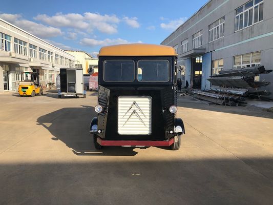 Caminhão elétrico de distribuição de alimentos de alta capacidade Trailer de venda de café para planta de processamento de vegetais