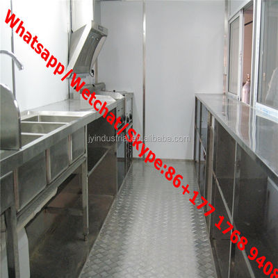Australia Standard Mobile Food Trailer para Caminhão de Especiarias da Cozinha e 1500kg personalizável