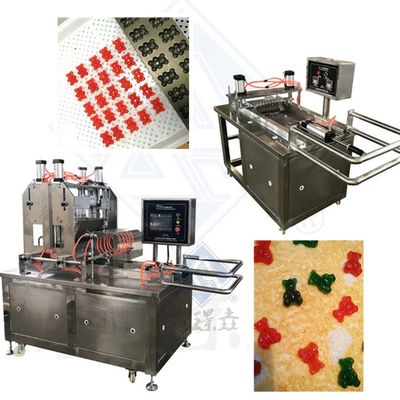 Máquina de fabricação de doces de geleia industrial para o chocolate de borracha dourado de amortecedor