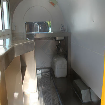 280H Caminhão de alimentação elétrico móvel de modelo redondo com cobertura na fabricação de bebidas