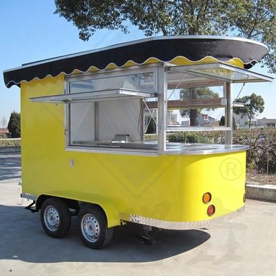 Outdoor Street Vending Food Snack Truck personalizado com e restaurante totalmente equipado