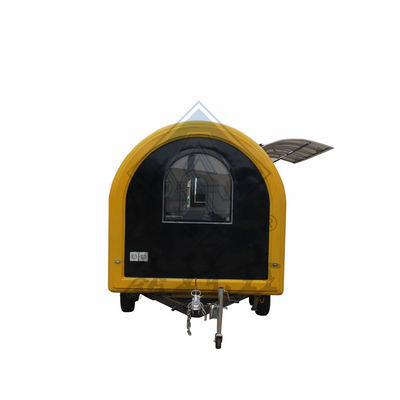 Venda de rua ao ar livre de eixos duplos Caminhão de lanches personalizados com equipamento