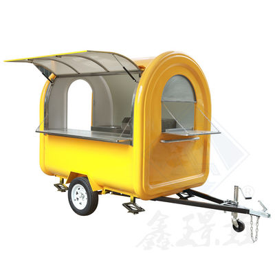 Caminhão de comida totalmente equipado de estilo europeu com cozinha completa Tamanho 2300*1750*2100mm