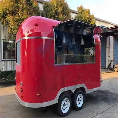 Caminhão de alimentação de aço inoxidável/folha galvanizada/alumínio com eixos simples/duplos e bom