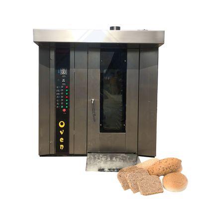 Equipamento da Indústria Alimentar 32 bandejas Forno rotativo para cozinhar frango com tecnologia a vapor