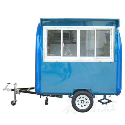 Caminhão de comida totalmente equipado de estilo europeu com cozinha completa Tamanho 2300*1750*2100mm