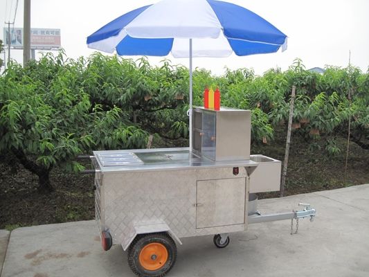 200 carrinhos de comida elétricos com cozinha equipada Restaurante totalmente equipado