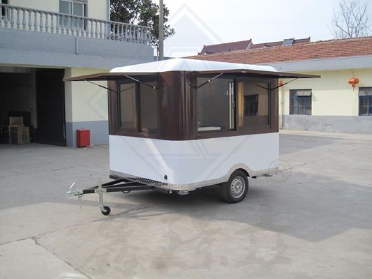 200sets Coffee Van Beer Bar Triciclo Elétrico Food Truck com Função de Snack Vending
