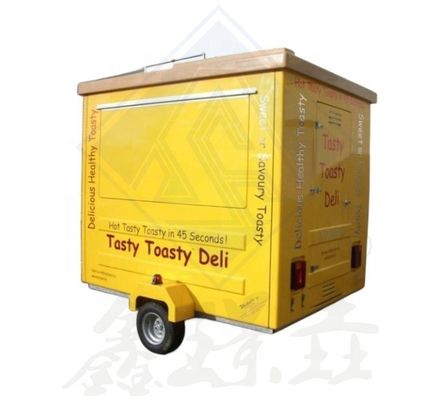 Cozinha totalmente equipada Carrinho móvel de comida chinesa personalizado para venda de lanches Função