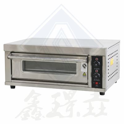 Forno comercial Equipamento de panificação Forno de panificação multifuncional Forno elétrico de 1 convés