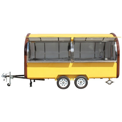 Caminhão de alimentação de autocarro de 1000 kg de capacidade com material de aço galvanizado e fecho de porta de fechamento de toldo