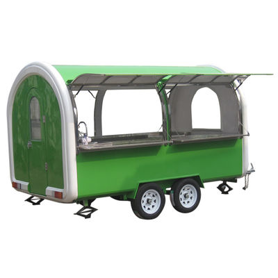 Caminhão de alimentação de autocarro de 1000 kg de capacidade com material de aço galvanizado e fecho de porta de fechamento de toldo