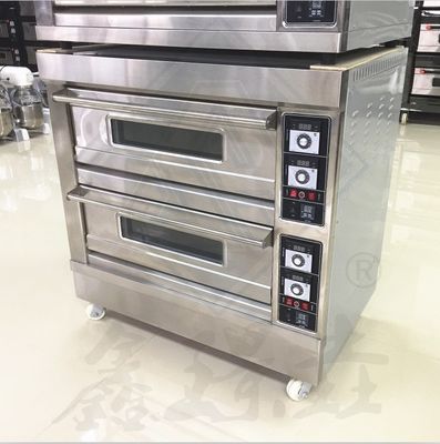 13.2KW aço inoxidável Forno de cozimento de gasoduto comercial para snacks de aço inoxidável