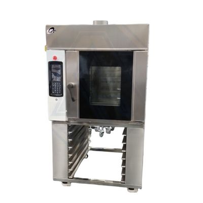 Forno de convecção rotativo elétrico industrial para padaria Capacidade 5/8/10/12/15 Taças 250 KG