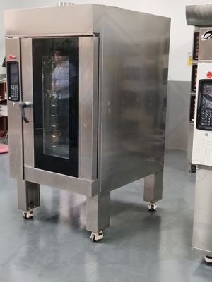 Forno de convecção rotativo elétrico industrial para padaria Capacidade 5/8/10/12/15 Taças 250 KG
